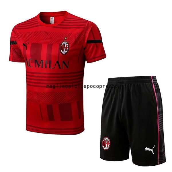 Formazione Set Completo AC Milan 2022 2023 Rosso Nero