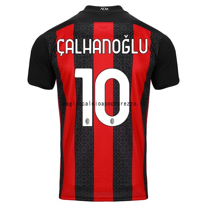 NO.10 Calhanoglu Prima Maglia AC Milan 2020 2021 Rosso