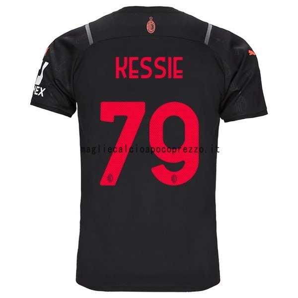NO.79 Kessie Terza Maglia AC Milan 2021 2022 Nero