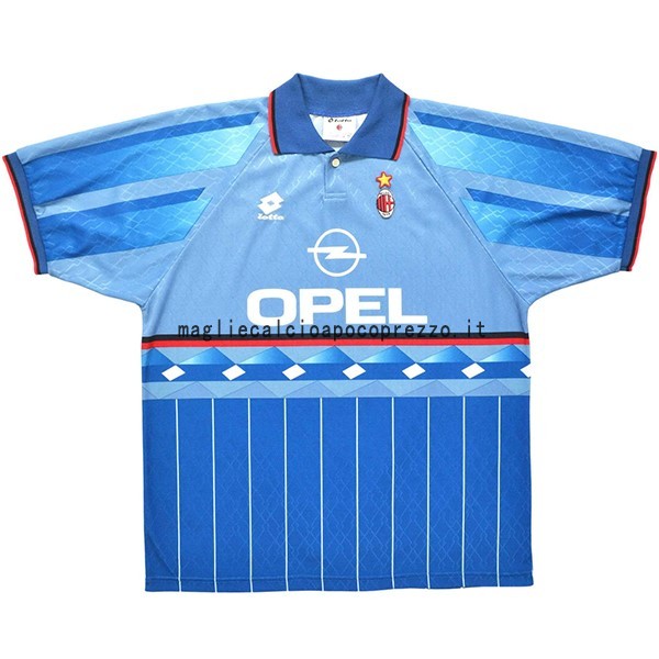 Terza Maglia AC Milan Retro 1995 1996 Blu