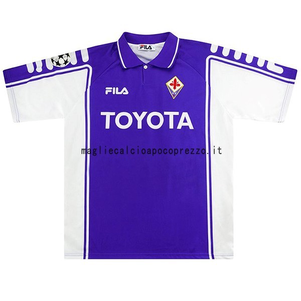 Prima Maglia Fiorentina Retro 1999 2000 Purpureo