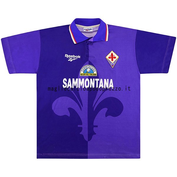 Prima Maglia Fiorentina Retro 1995 1996 Purpureo