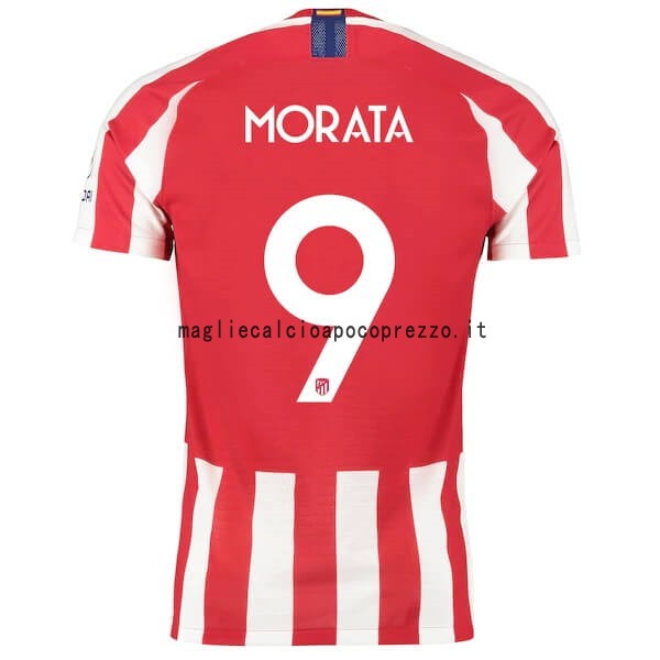NO.9 Morata Prima Maglia Atlético Madrid 2019 2020 Rosso