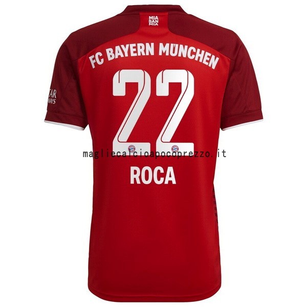 NO.22 Roca Prima Maglia Bayern München 2021 2022 Rosso