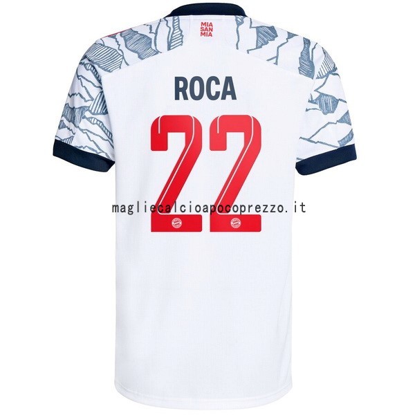 NO.22 Roca Terza Maglia Bayern München 2021 2022 Bianco