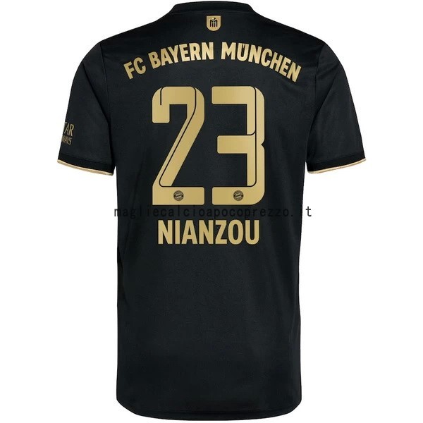 NO.23 Nianzou Seconda Maglia Bayern München 2021 2022 Nero