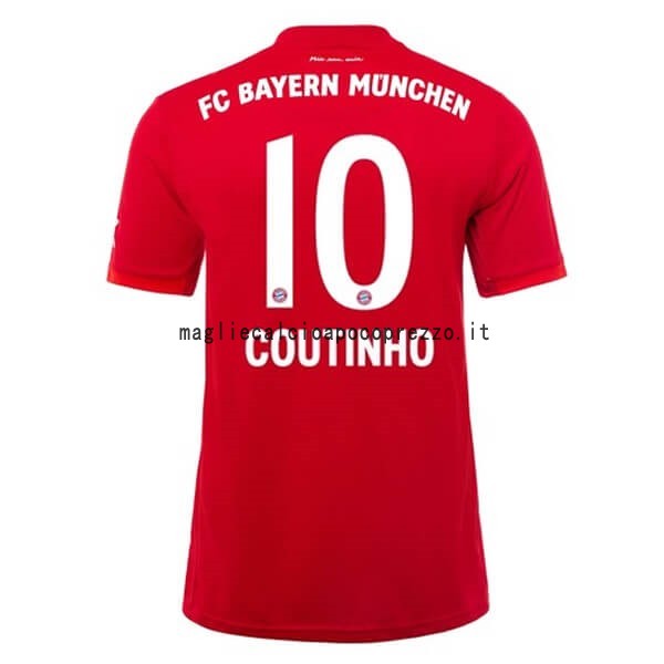 NO.10 Coutinho Prima Maglia Bayern München 2019 2020 Rosso