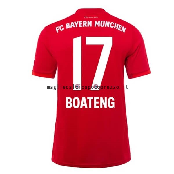 NO.17 Boateng Prima Maglia Bayern München 2019 2020 Rosso