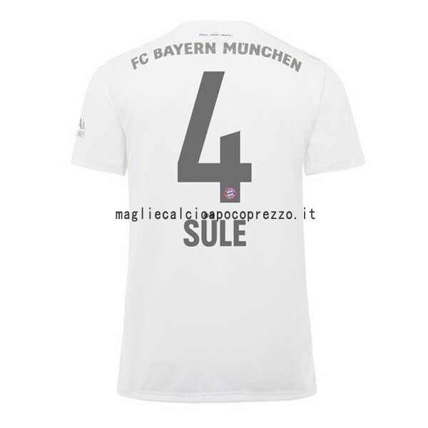 NO.4 Sule Seconda Maglia Bayern München 2019 2020 Bianco