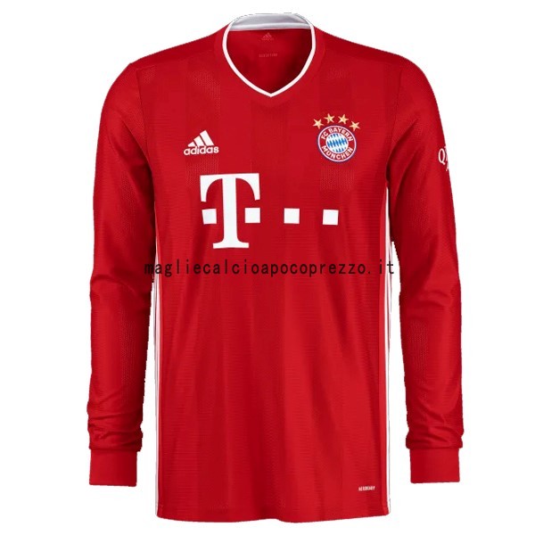 Prima Manica lunga Bayern München 2020 2021 Rosso