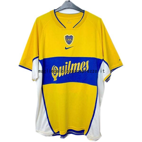 Seconda Maglia Boca Juniors Retro 2001 2002 Giallo