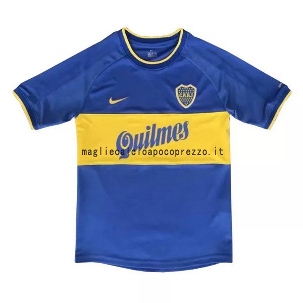 Prima Maglia Boca Juniors Retro 2000 Blu