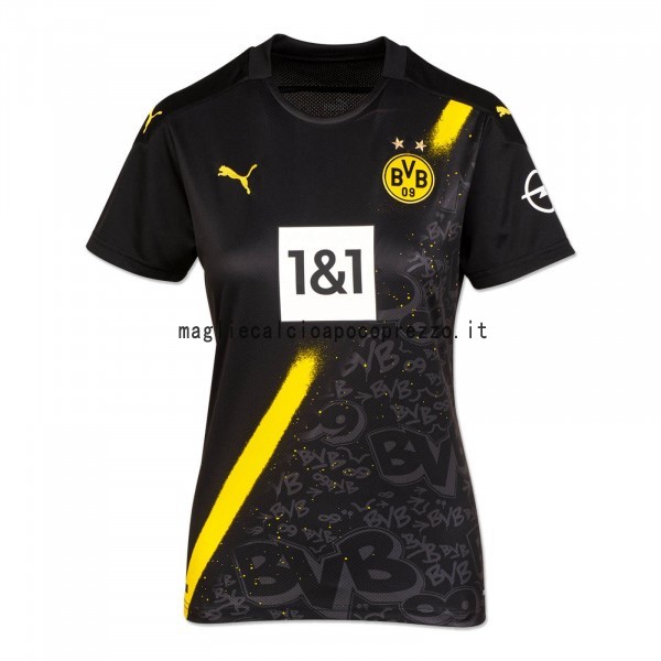 Seconda Maglia Donna Borussia Dortmund 2020 2021 Nero