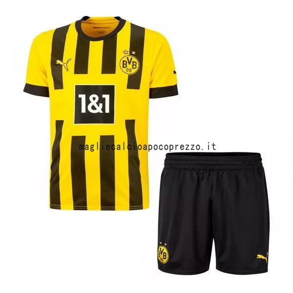 Prima Conjunto De Bambino Borussia Dortmund 2022 2023 Giallo