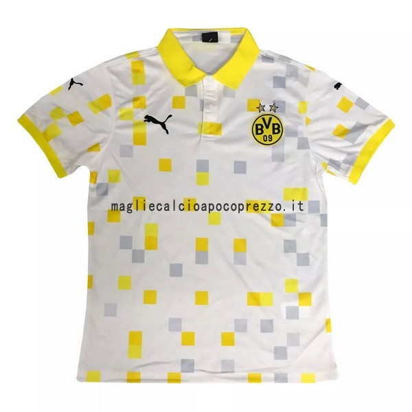 Polo Borussia Dortmund 2020 2021 Giallo Bianco