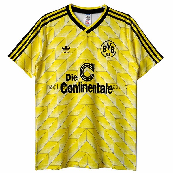 Prima Maglia Borussia Dortmund Retro 1988 Giallo
