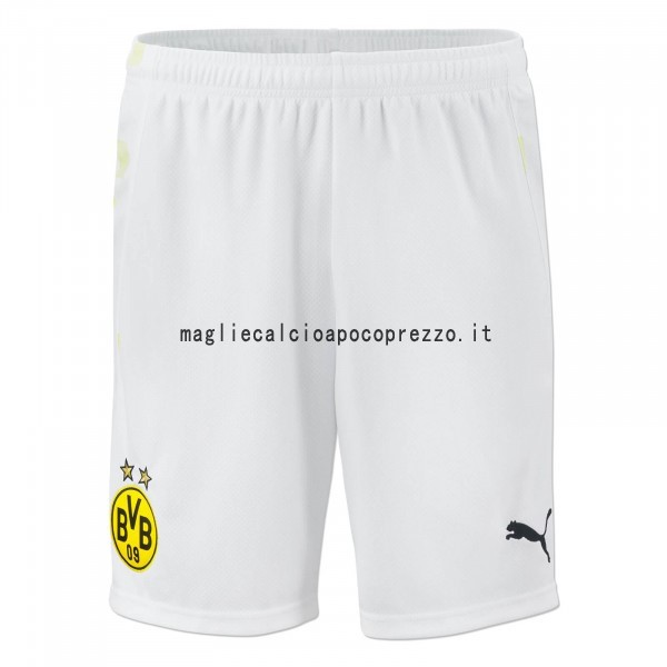 Terza Pantaloni Borussia Dortmund 2020 2021 Bianco