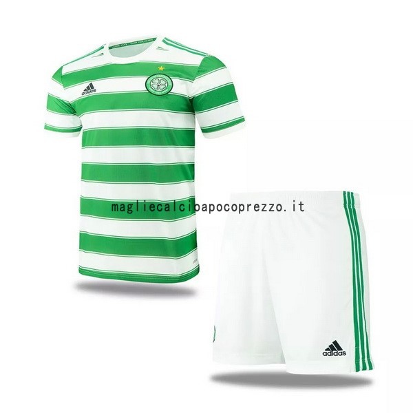 Prima Set Completo Bambino Celtic 2021 2022 Verde