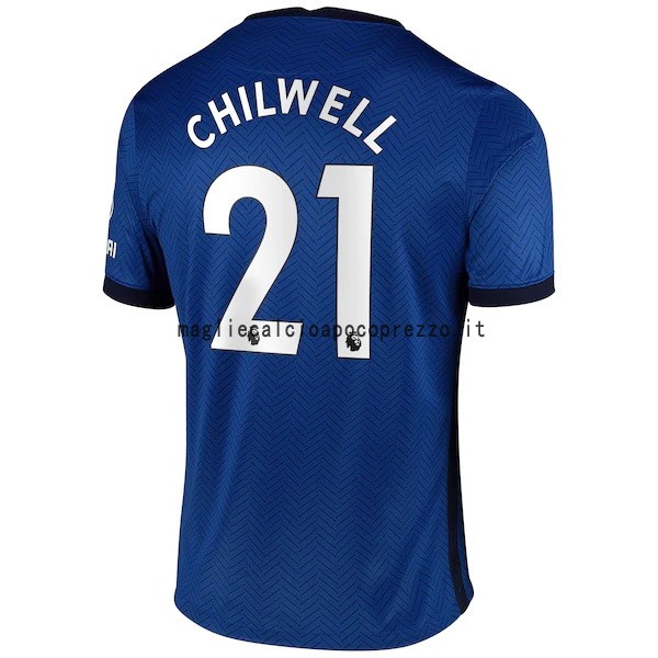 NO.21 Chilwell Prima Maglia Chelsea 2020 2021 Blu