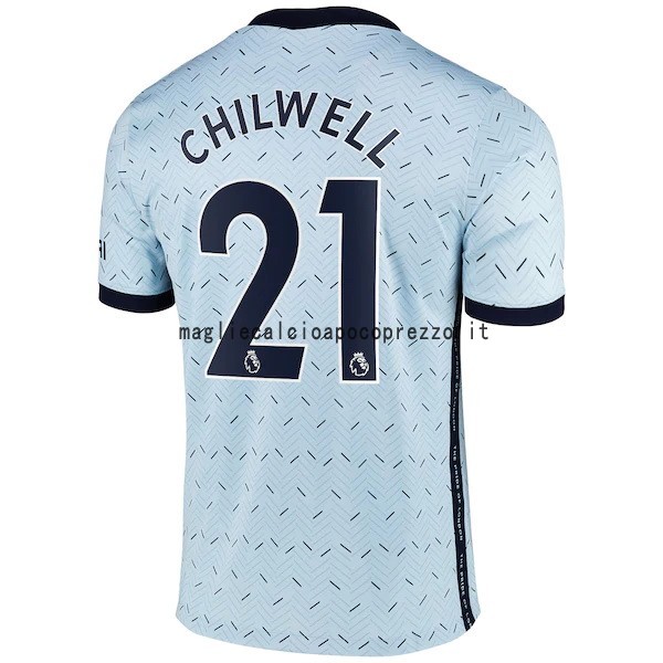 NO.21 Chilwell Seconda Maglia Chelsea 2020 2021 Blu