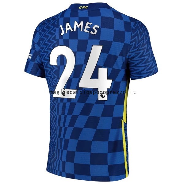 NO.24 James Prima Maglia Chelsea 2021 2022 Blu
