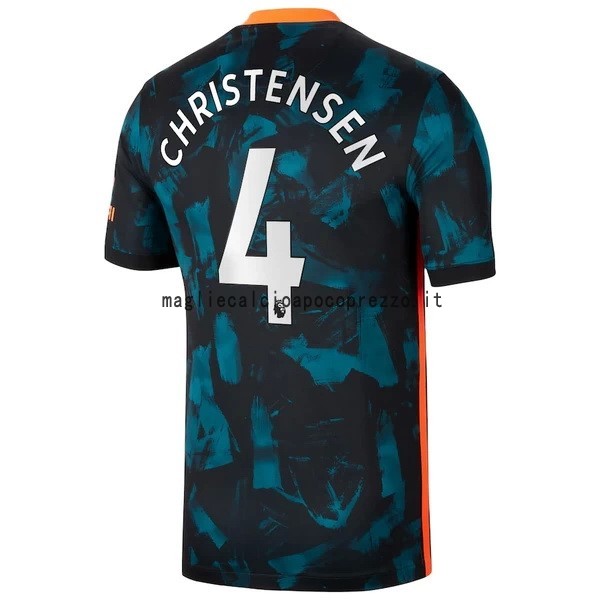 NO.4 Christensen Terza Maglia Chelsea 2021 2022 Verde
