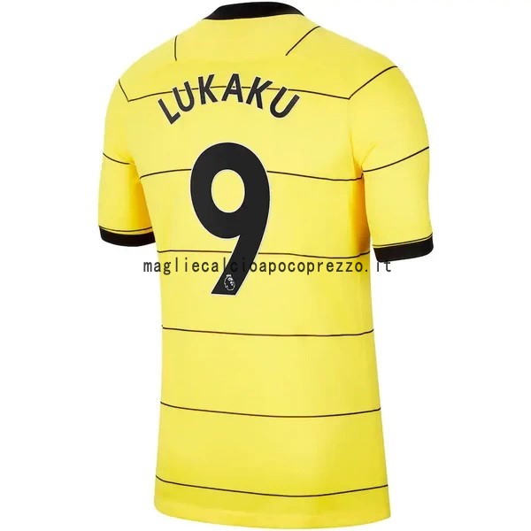 NO.9 Lukaku Seconda Maglia Chelsea 2021 2022 Giallo