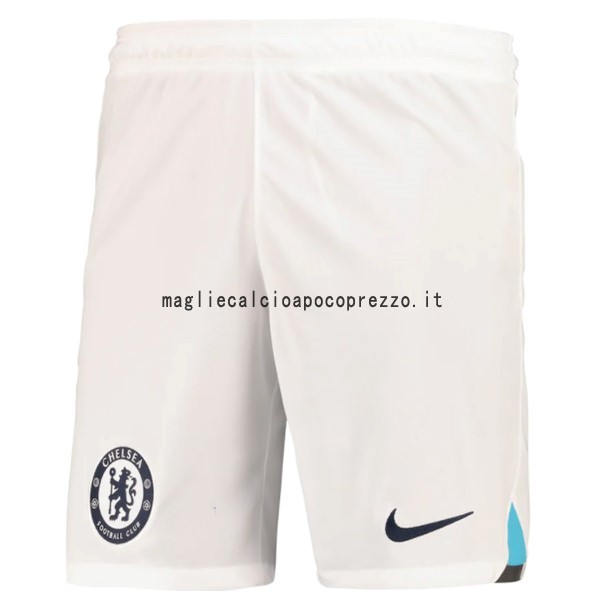 Seconda Pantaloni Chelsea 2022 2023 Bianco