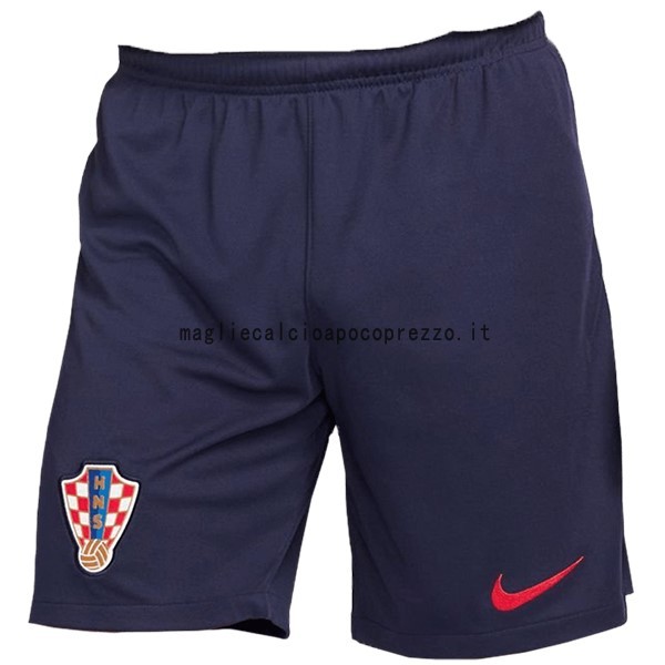 Seconda Pantaloni Croazia 2022 Blu Navy