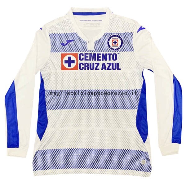 Seconda Manica lunga Cruz Azul 2020 2021 Bianco