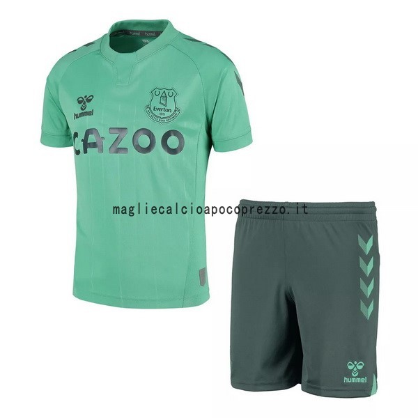 Terza Conjunto De Bambino Everton 2020 2021 Verde