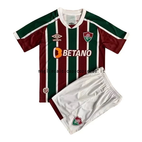 Prima Conjunto De Bambino Fluminense 2022 2023 Rosso Verde