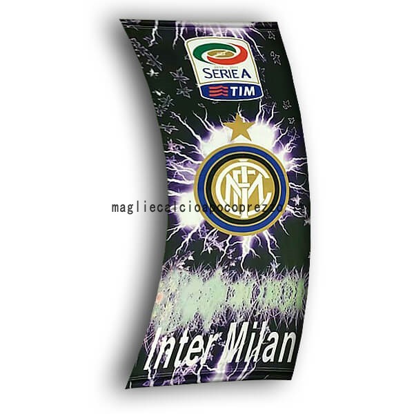 Calcio Bandiera de Inter Milán Nero