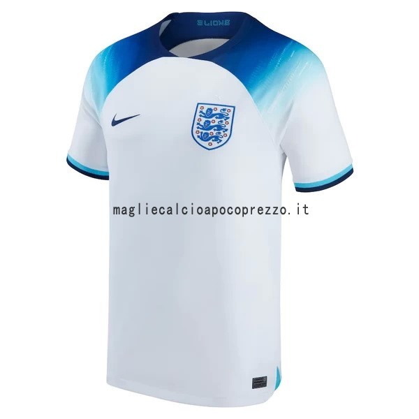 Prima Maglia Inghilterra 2022 Bianco Blu