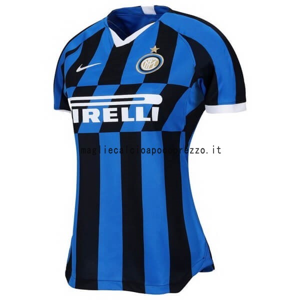Prima Maglia Donna Inter de Milán 2019 2020 Blu
