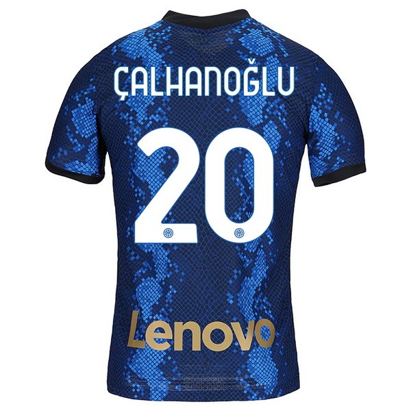 NO.20 Çalhanoğlu Prima Maglia Inter Milán 2021 2022 Blu