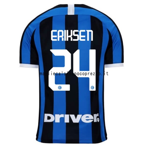 NO.24 Eriksen Prima Maglia Inter Milán 2019 2020 Blu