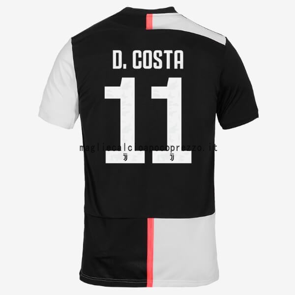 NO.11 D.Costa Prima Maglia Juventus 2019 2020 Bianco Nero