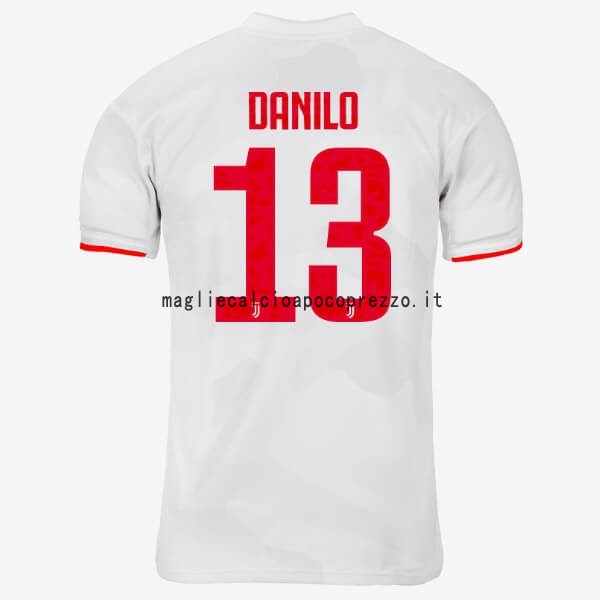 NO.13 Danilo Seconda Maglia Juventus 2019 2020 Grigio Bianco
