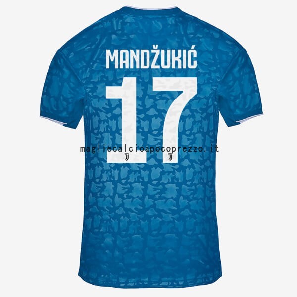 NO.17 Mandzukic Terza Maglia Juventus 2019 2020 Blu