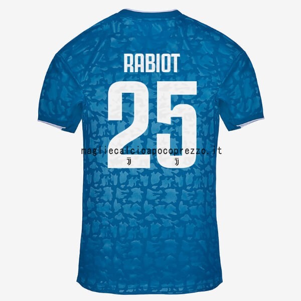 NO.25 Rabiot Terza Maglia Juventus 2019 2020 Blu