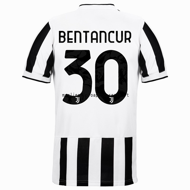 NO.30 Bentancur Prima Maglia Juventus 2021 2022 Bianco Nero