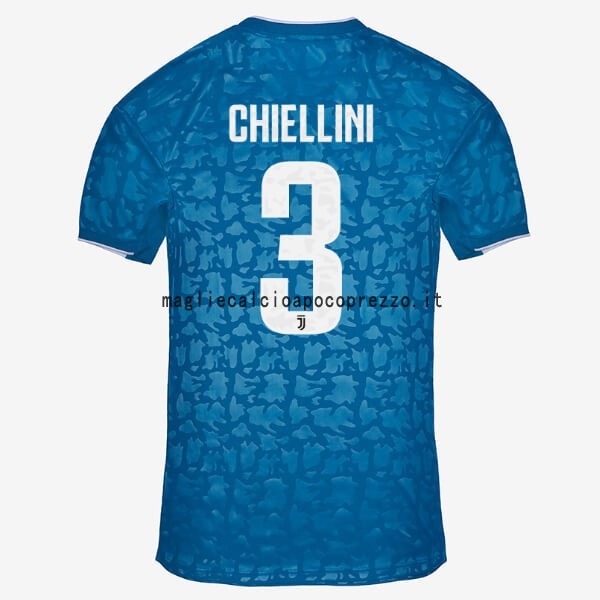 NO.3 Chiellini Terza Maglia Juventus 2019 2020 Blu