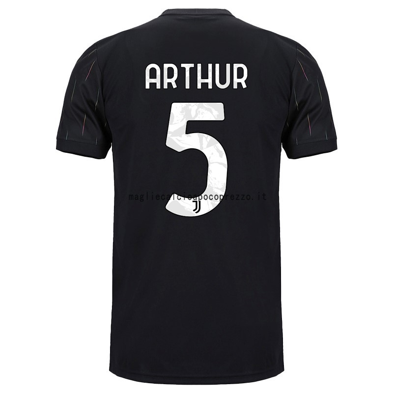NO.5 Arthur Seconda Maglia Juventus 2021 2022 Nero