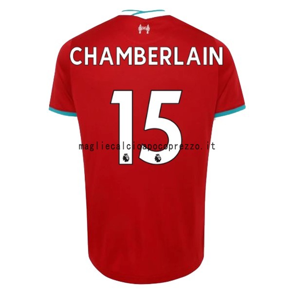 NO.15 Chamberlain Prima Maglia Liverpool 2020 2021 Rosso