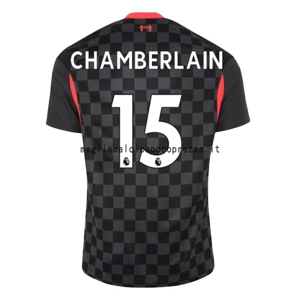 NO.15 Chamberlain Terza Maglia Liverpool 2020 2021 Nero