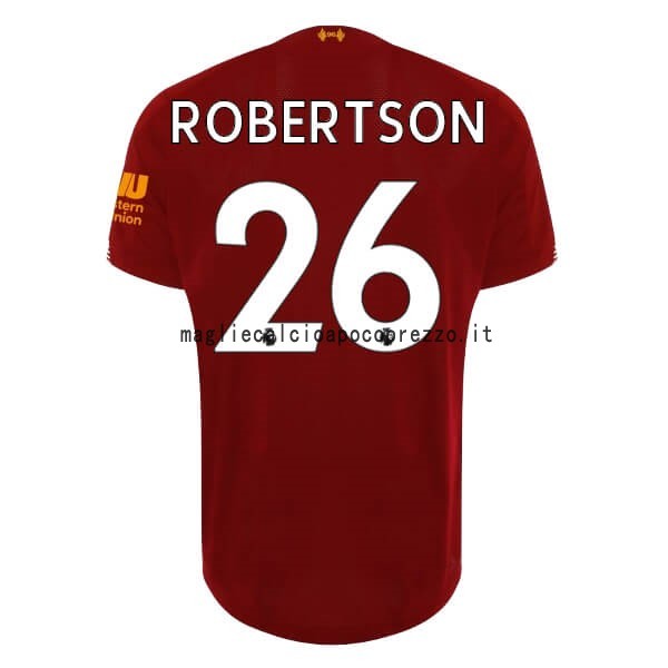 NO.26 Robertson Prima Maglia Liverpool 2019 2020 Rosso