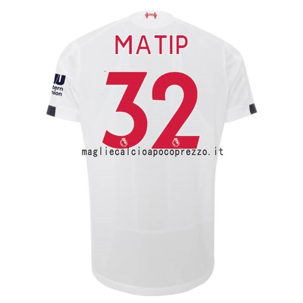 NO.32 Matip Seconda Maglia Liverpool 2019 2020 Bianco