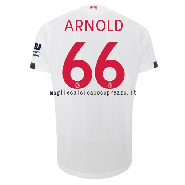 NO.66 Arnold Seconda Maglia Liverpool 2019 2020 Bianco