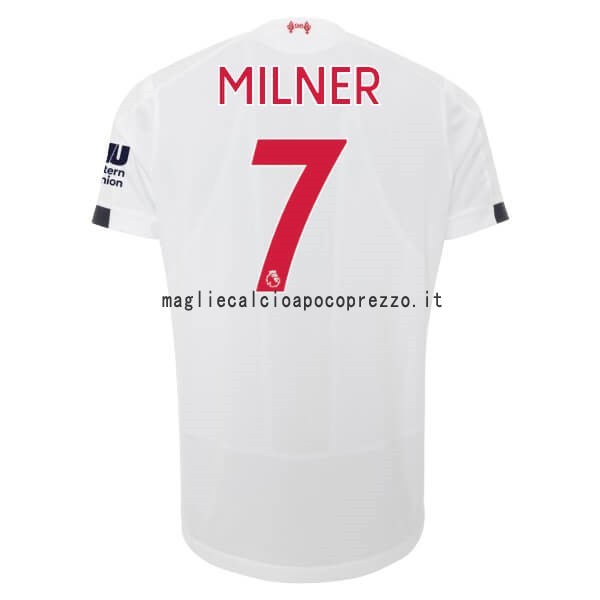 NO.7 Milner Seconda Maglia Liverpool 2019 2020 Bianco